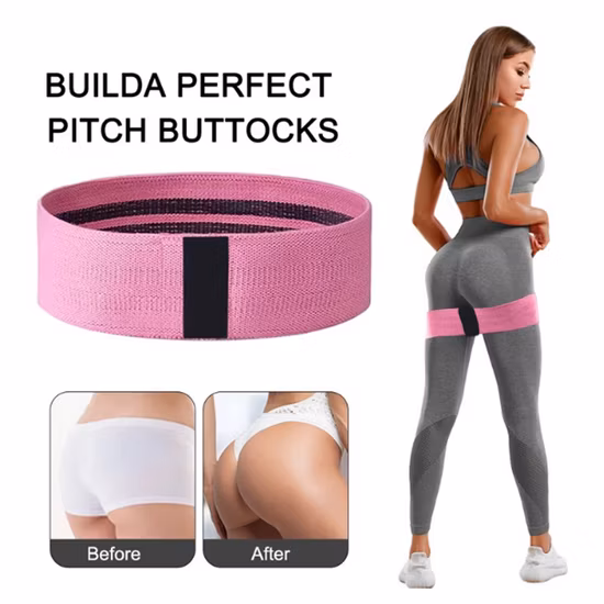 Hotsale Elastic Fabric Circle Yoga Resistance Hip Band