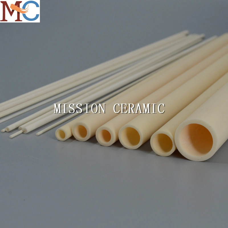 High Temperature Resistance Insulating 4 Holes Alumina Ceramic Tube