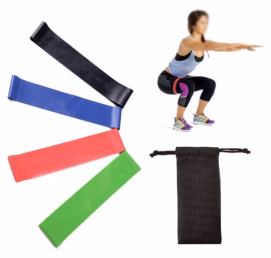 Hot Sell Colorful Gym Fitness Yoga Stretch Band Exercise Mini Loop Band Resistance Band