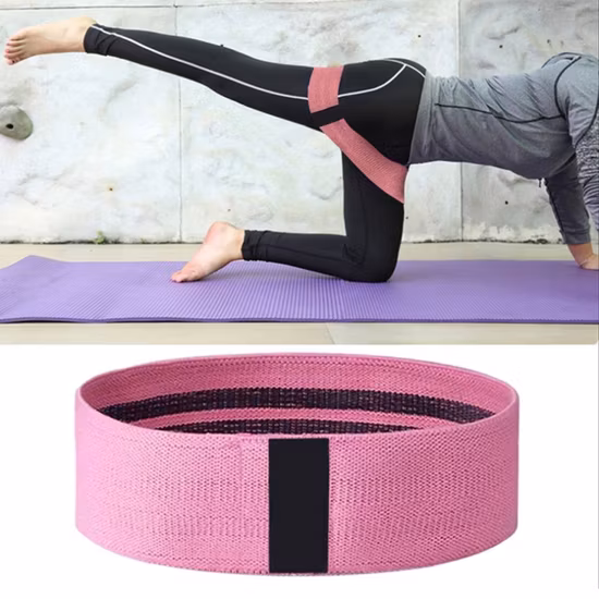 Hotsale Elastic Fabric Circle Yoga Resistance Hip Band
