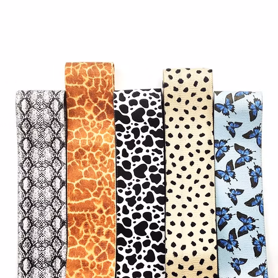 Yoga-Gymnastik-Übungen, Klimmzughilfe, lange Widerstandsbänder aus Baumwollstoff