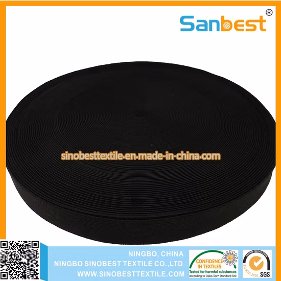 Doppelseitiges elastisches Band aus Nylon/imitiertem Nylon mit hoher Farbechtheit