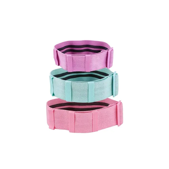 Amazon Heißer Verkauf Stoff Baumwolle Gesäß Kreis Booty Elastische Workout Yoga Fitness Hüfte Widerstand Band