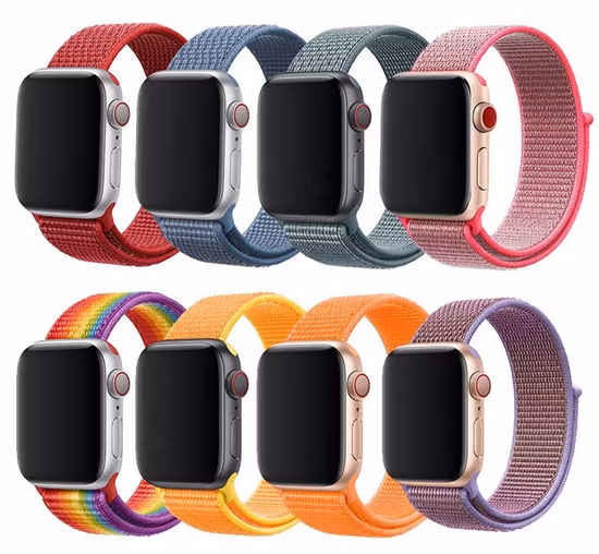 38/40/41/42/44/45/49 gewebtes Nylon-Sportuhrenarmband Trail Loop Band für Apple Watch Ultra